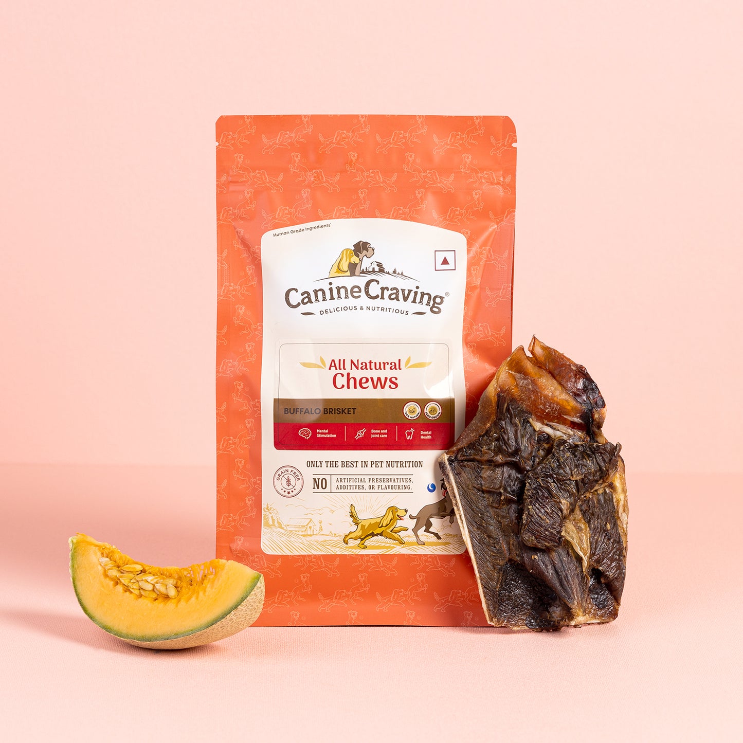 Canine Craving Dehydrated Buffalo Brisket - 1 pcs