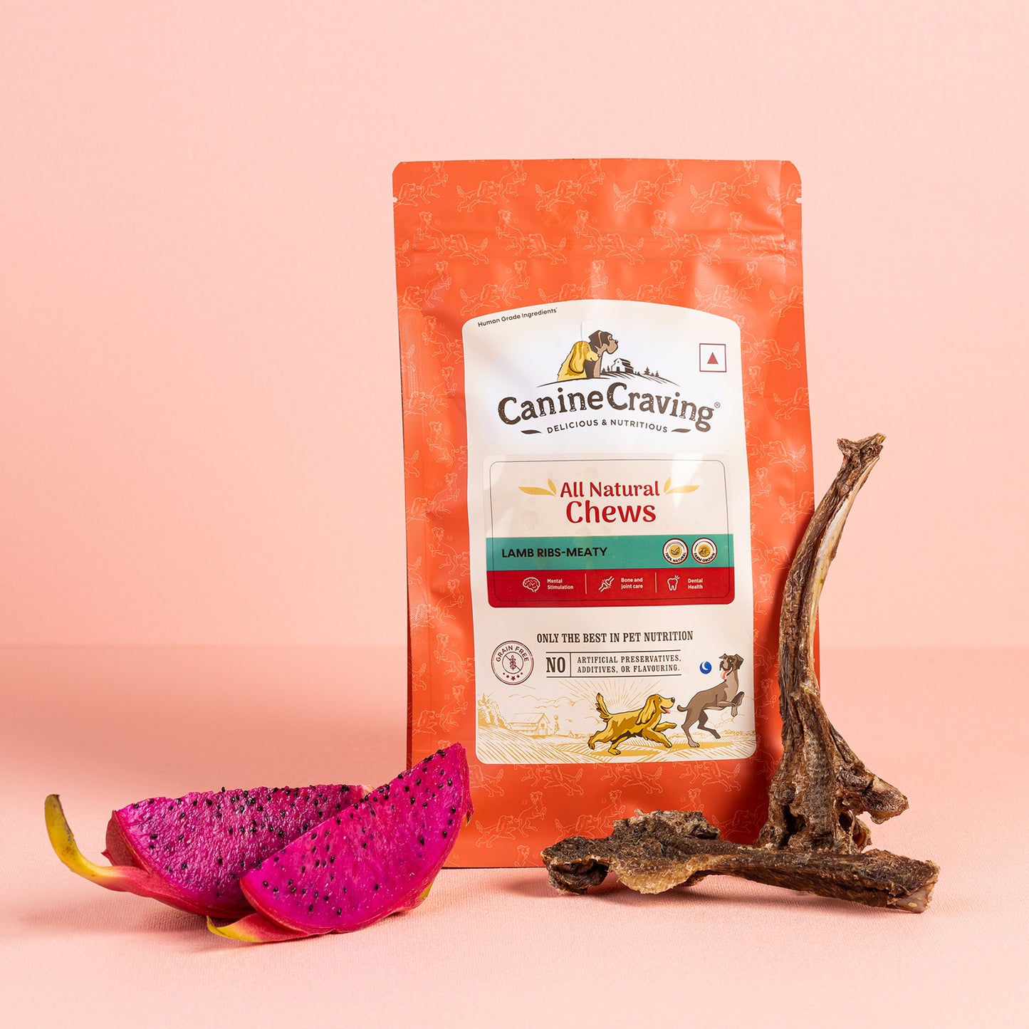 Canine Craving Dehydrated Lamb Ribs - 60g