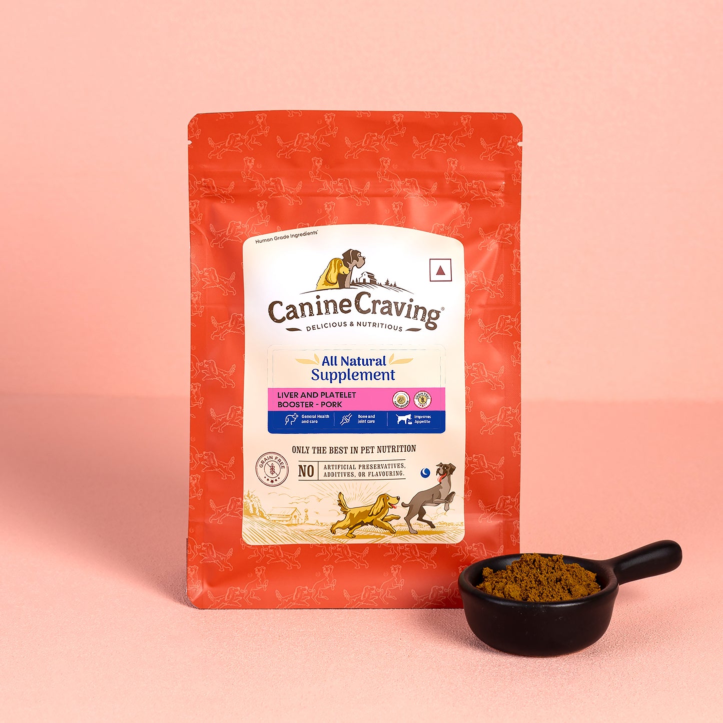 Canine Craving Liver and Platelet Booster - Pork - 100g