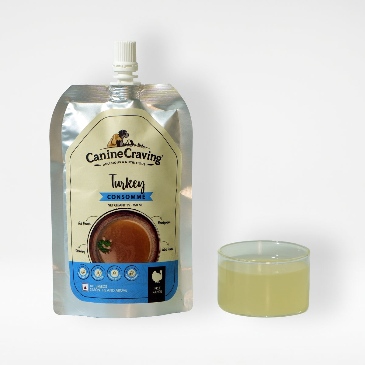 Turkey Broth for Dogs - 150 ml
