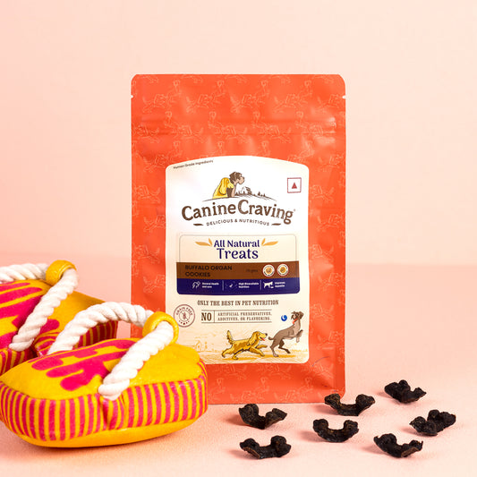 Canine Craving Dehydrated Buffalo Organ Cookies - 70g