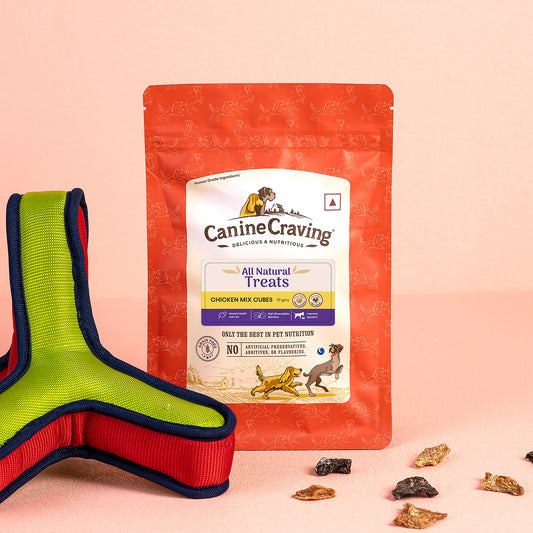 Canine Craving Dehydrated Chicken Mix Cubes - 70g