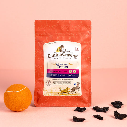 Canine Craving Dehydrated Pork Organs Mix - 70g