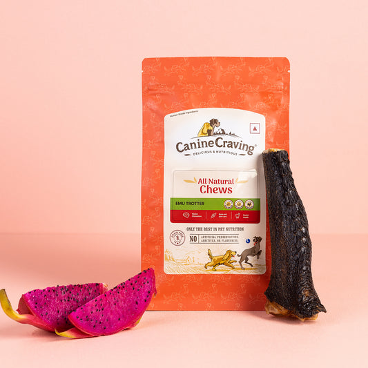 Canine Craving Dehydrated Emu Trotter - 1 pcs