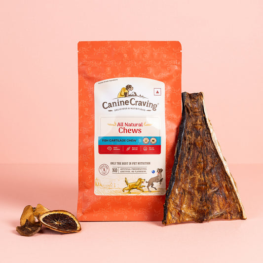 Canine Craving Dehydrated Fish Cartilage Chew - 1 pcs
