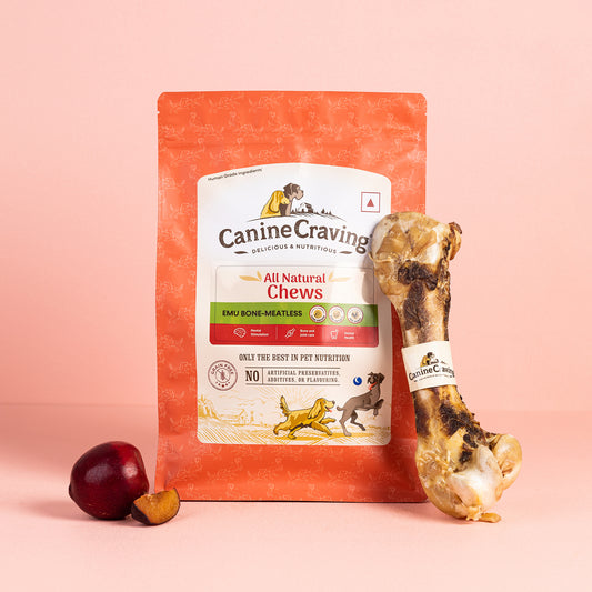 Canine Craving Dehydrated Meatless Emu Bone - 1 pcs