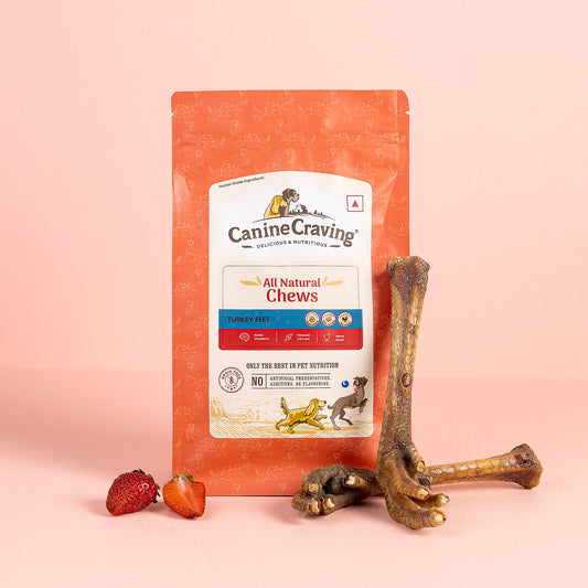 Canine Craving Dehydrated Turkey Feet - 2 pcs