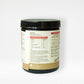 Eggshell Calcium Powder dog supplement back label with ingredients and nutritional information