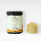 Holistic Liver Care jar for dogs with powder serving in glass bowl