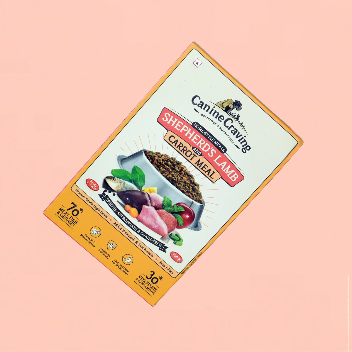 Shepherd's Lamb and Carrot Meal for Dogs (Fresh Meal)